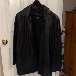 Leather Elements Vintage Leather Jacket!